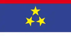 Drapeau de Voïvodine.