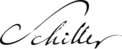 Signature de Friedrich Schiller