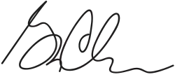 signature de George Carlin