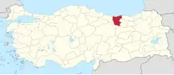 Carte de la circonscription.