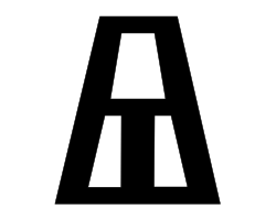 Graphie angulaire de la lettre Iat'.