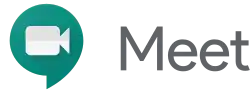 Description de l'image Google Meet text logo dark (2017-2020).svg.