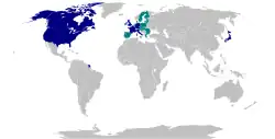 Carte de l'organisation