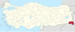 Carte de la circonscription.
