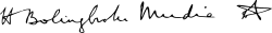 signature de Harold BolingbrokeMudie
