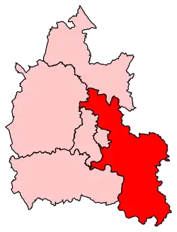 Carte de la circonscription