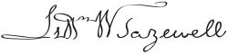 signature de Henry Tazewell