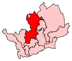 Carte de la circonscription