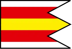 Drapeau de Horné Chlebany