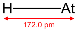 Image illustrative de l’article Astature d'hydrogène
