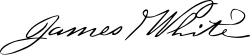 signature de James S. White