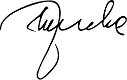 signature de Jiří Mucha