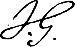 signature de Joseph Glanvill