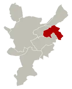 Localisation de Jupille-sur-Meuse
