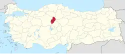 Carte de la circonscription.