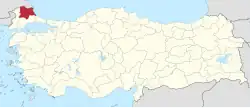 Carte de la circonscription.