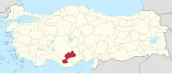 Carte de la circonscription.