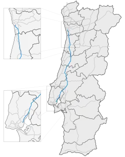 Description de l'image Karte A1 PT.svg.