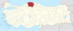 Carte de la circonscription.