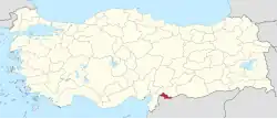 Carte de la circonscription.