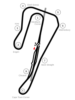 Tracé de la course