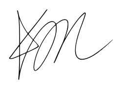 signature de Kim Chaewon