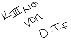 signature de King Von