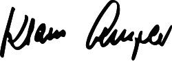 signature de Klaus Ampler