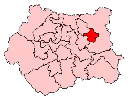 Carte de la circonscription