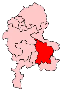 Carte de la circonscription