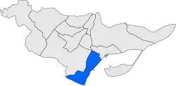 Localisation de Alcanar