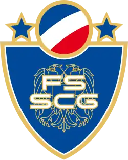 alt=Écusson de l' Équipe de Serbie-et-Monténégro