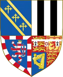 Description de l'image Lord Mountbatten of Burma-CoA-Knatchbull-Shield.svg.