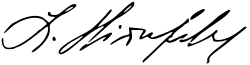 signature de Ludwik Hirszfeld