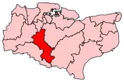 Carte de la circonscription
