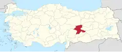 Carte de la circonscription.