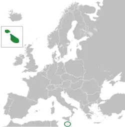 Description de l'image Malta-1964-1974.svg.