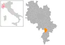 Localisation de Canelli