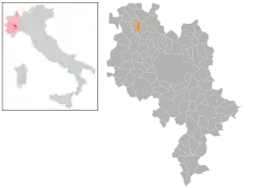 Localisation de Cerreto d'Asti