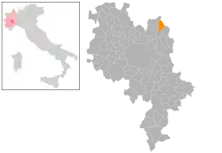 Localisation de Grazzano Badoglio
