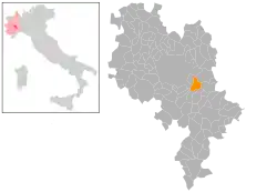 Localisation de Rocca d'Arazzo