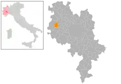 Localisation de San Paolo Solbrito