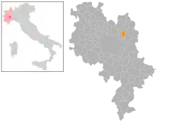 Localisation de Scurzolengo