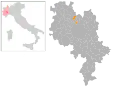 Localisation de Villa San Secondo