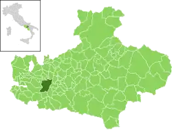 Localisation de Avellino