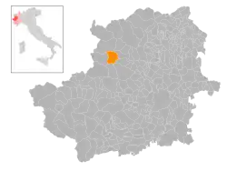 Localisation de Ala di Stura