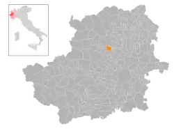 Localisation de Balangero