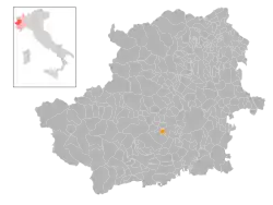 Localisation de Bruino