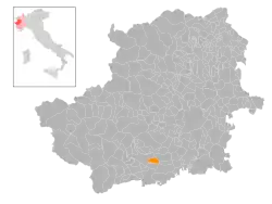 Localisation de Buriasco