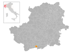 Localisation de Campiglione-Fenile
